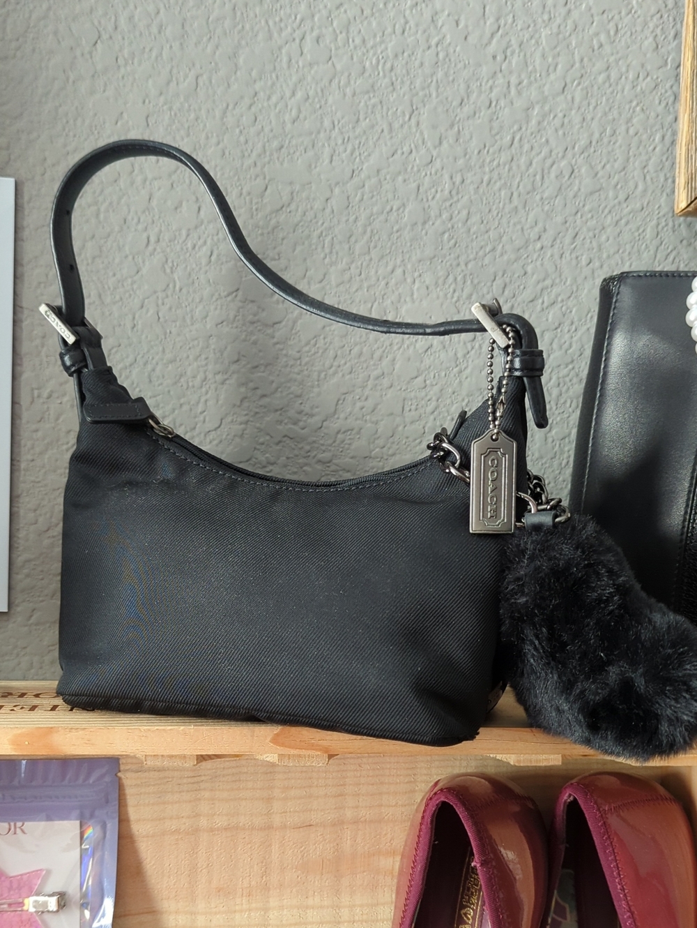 🎯2001 Vintage Coach Demi Mercer Hobo 7428